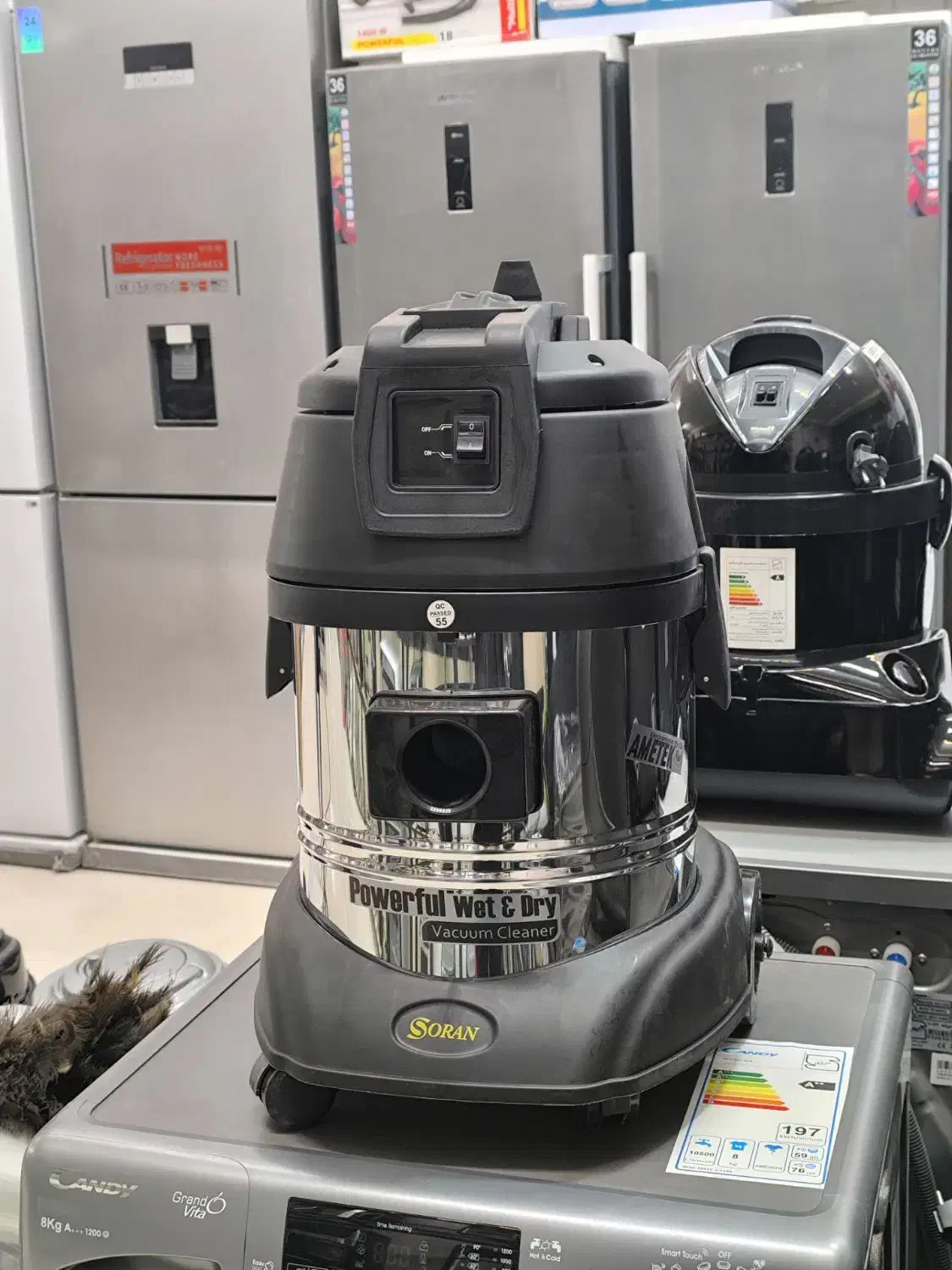 جارو برقی نیمه صنعتی سوران آب وخاک گارانتی‌وارسال|جاروبرقی، جارو شارژی، بخارشو|مشهد, طلاب|دیوار