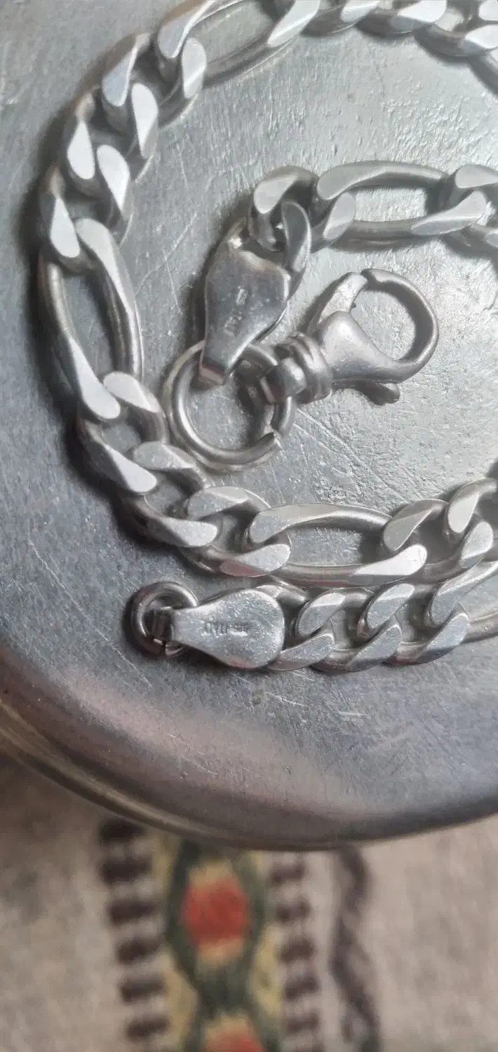 دستبند نقره مدل فیگارو اسپرت مردانه|جواهرات|تهران, کرمان|دیوار