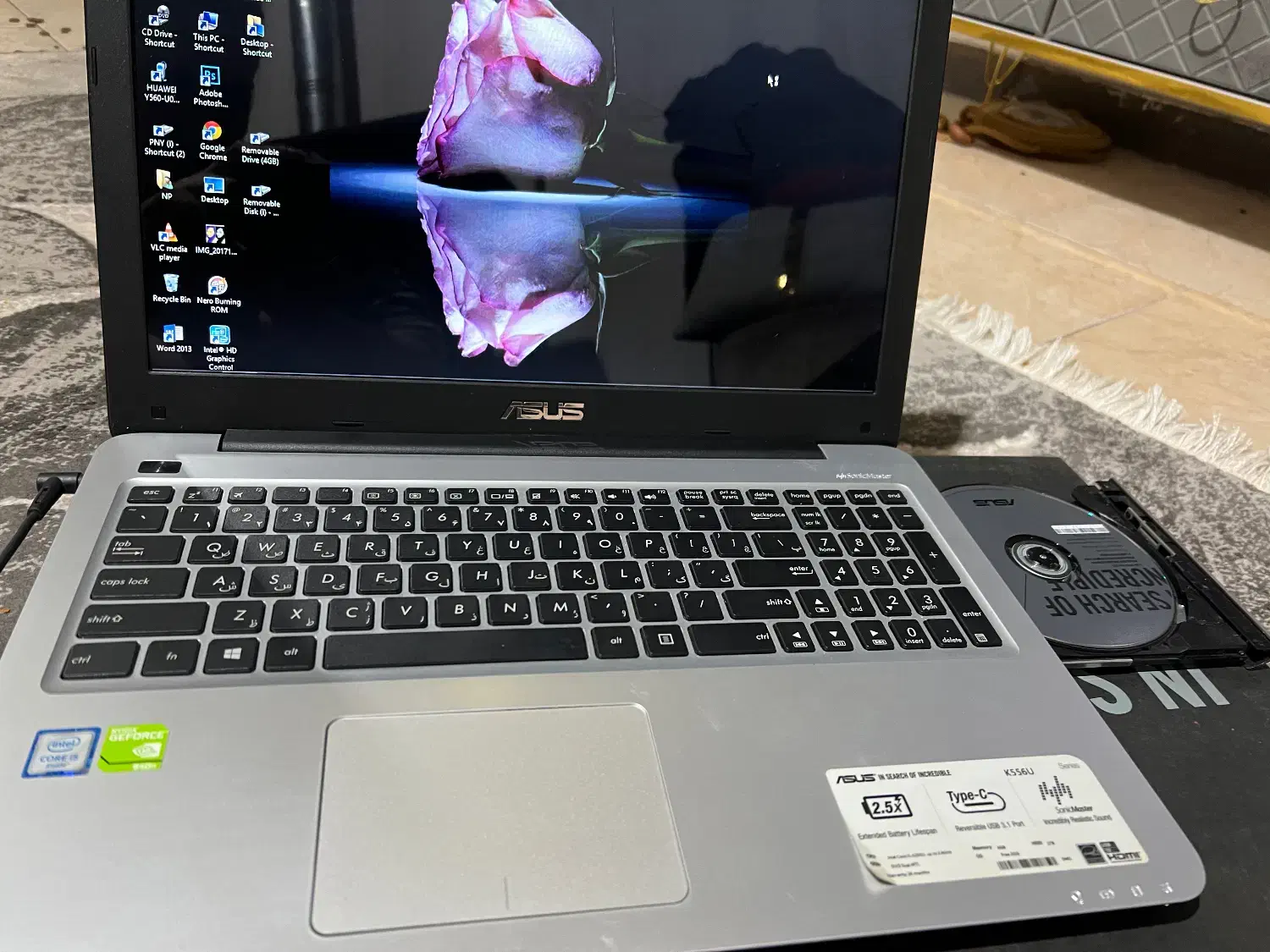 ایسوس corei5 نو|رایانه همراه|اصفهان, گلزار|دیوار