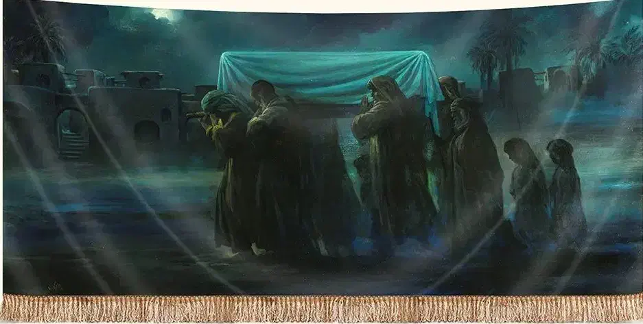 کتیبه فاطمیه|پرده، رانر، رومیزی|قیروکارزین, |دیوار