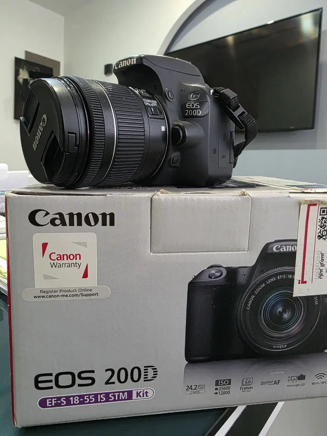 دوربین عکاسی 200D|دوربین عکاسی و فیلمبرداری|قزوین, |دیوار