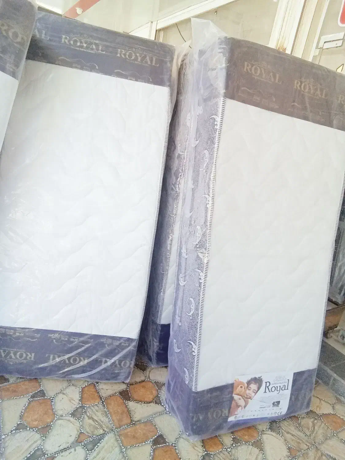 تشک رویال  ۱ نفره و ۱نیم نفره پد دار|تشک تختخواب|رامهرمز, |دیوار