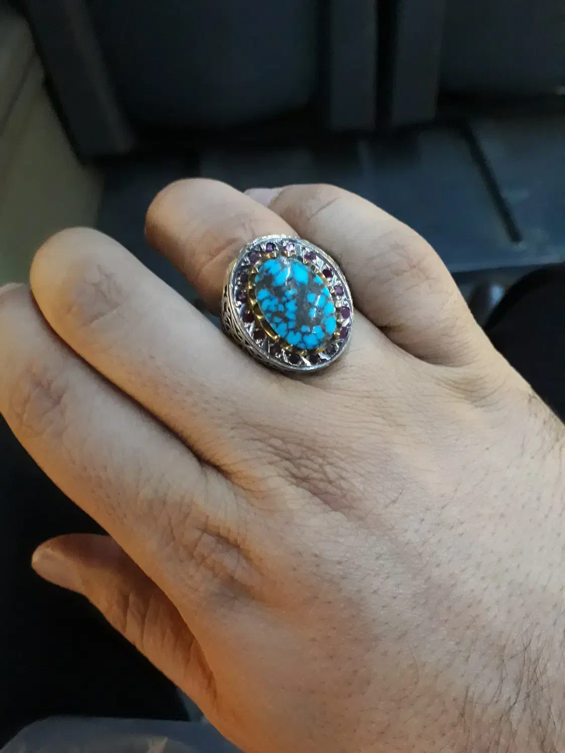 فیروزه عنکبوتی نیشابور محک|جواهرات|اصفهان, سرشبادران|دیوار