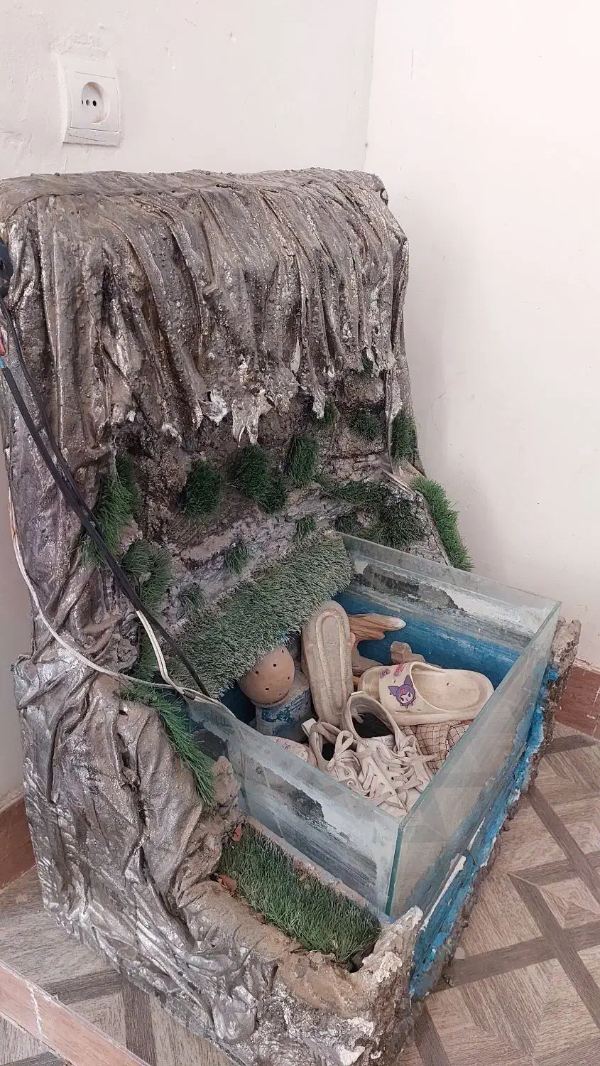 دوعدد آکواریم سالم|ماهی|اسفراین, |دیوار