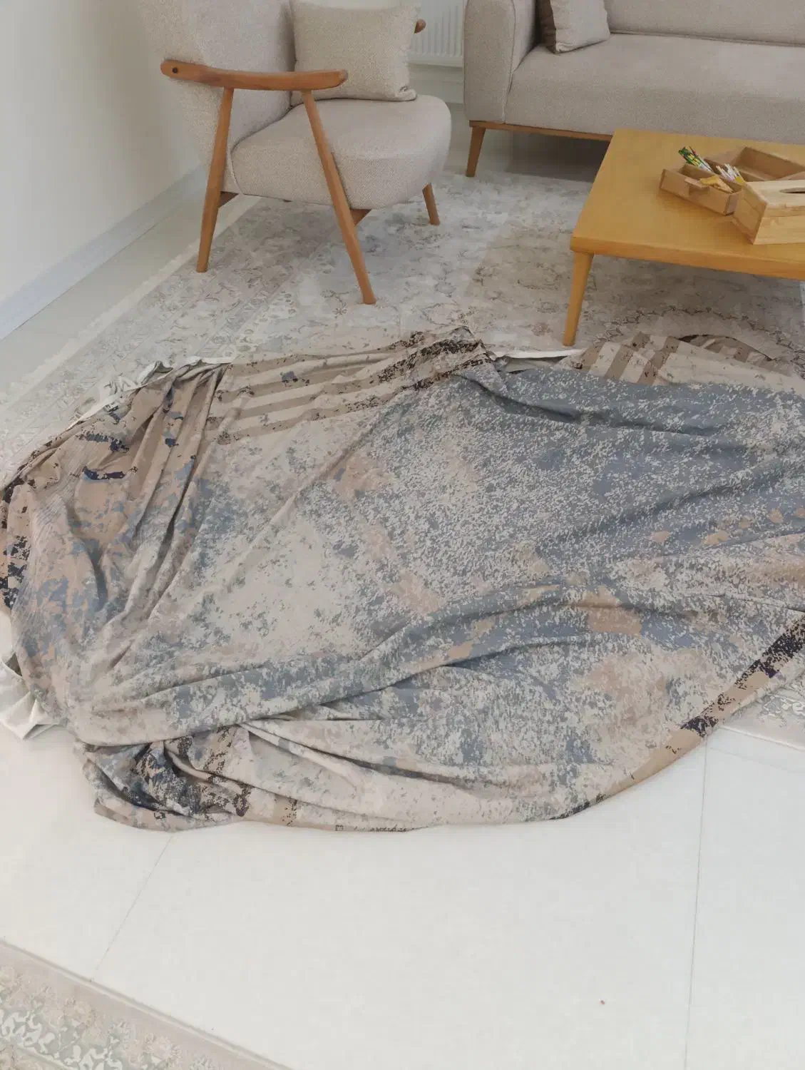 روفرشی مخمل کش دار نه متری|روفرشی|خرمآباد, |دیوار