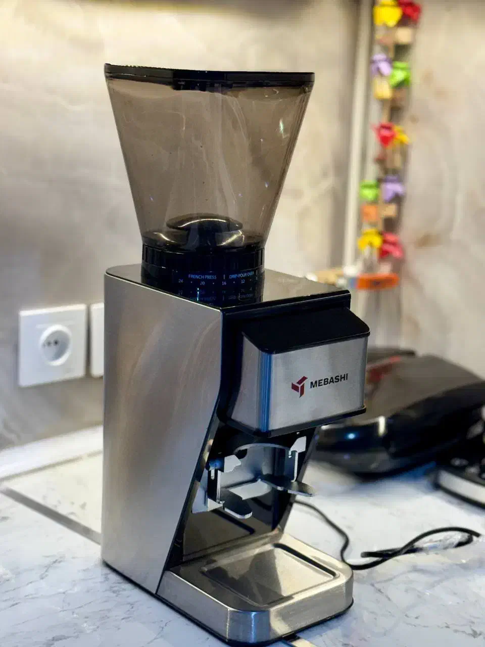 آسیاب قهوه صنعتی مباشی ژاپن مدل ۲۳۰۵ یک ماه کار|خردکن، آسیاب، غذاساز|گنبد کاووس, |دیوار