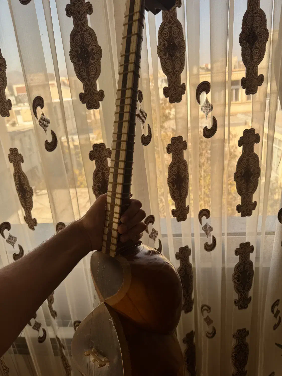 تار دو مهر خردمند، اقتصادی|سازهای سنتی|اراک, |دیوار