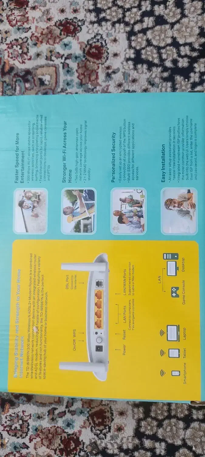 مودم اینترنت +adsl2|مودم و تجهیزات شبکه|زنجان, |دیوار