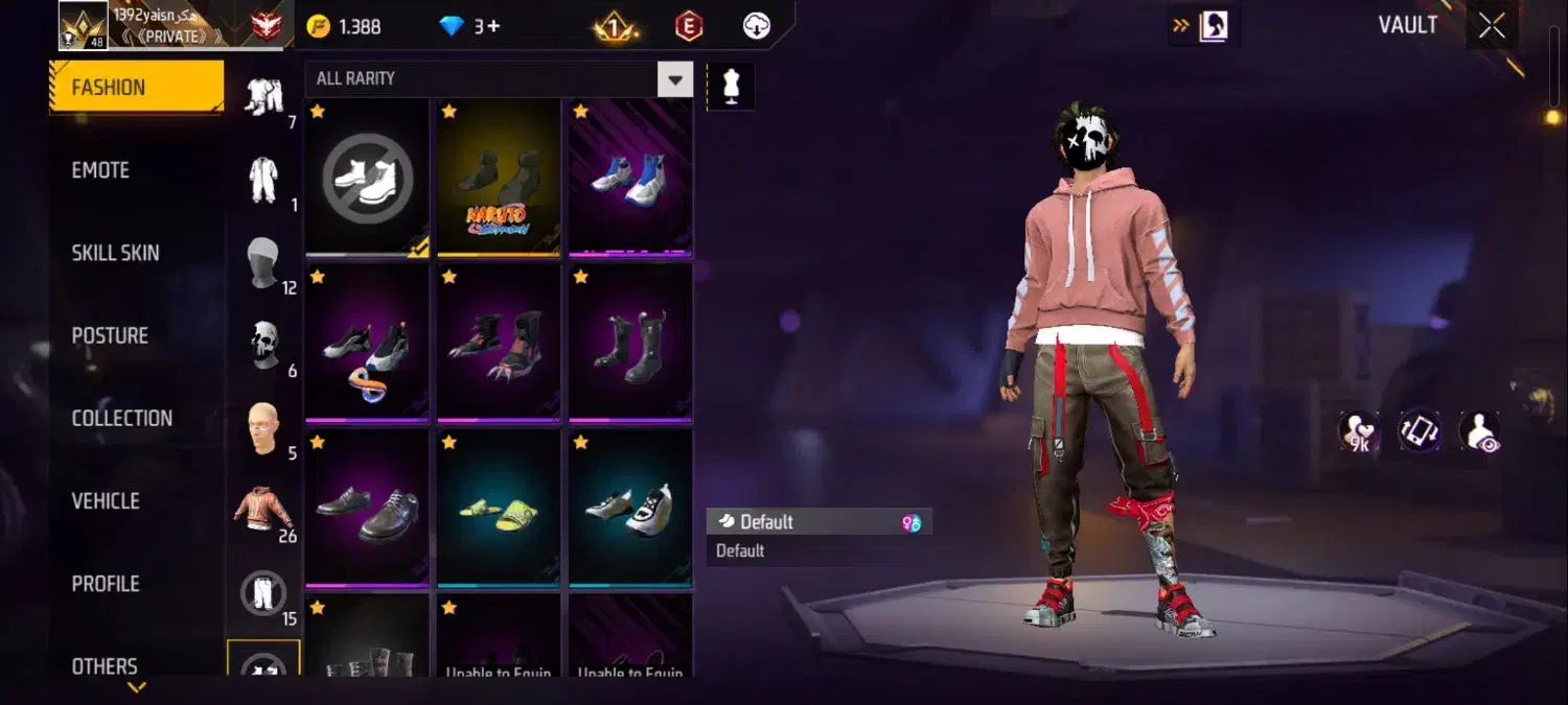 اکانت فری فایر|کنسول، بازی ویدئویی و آنلاین|کرج, خرمدشت|دیوار