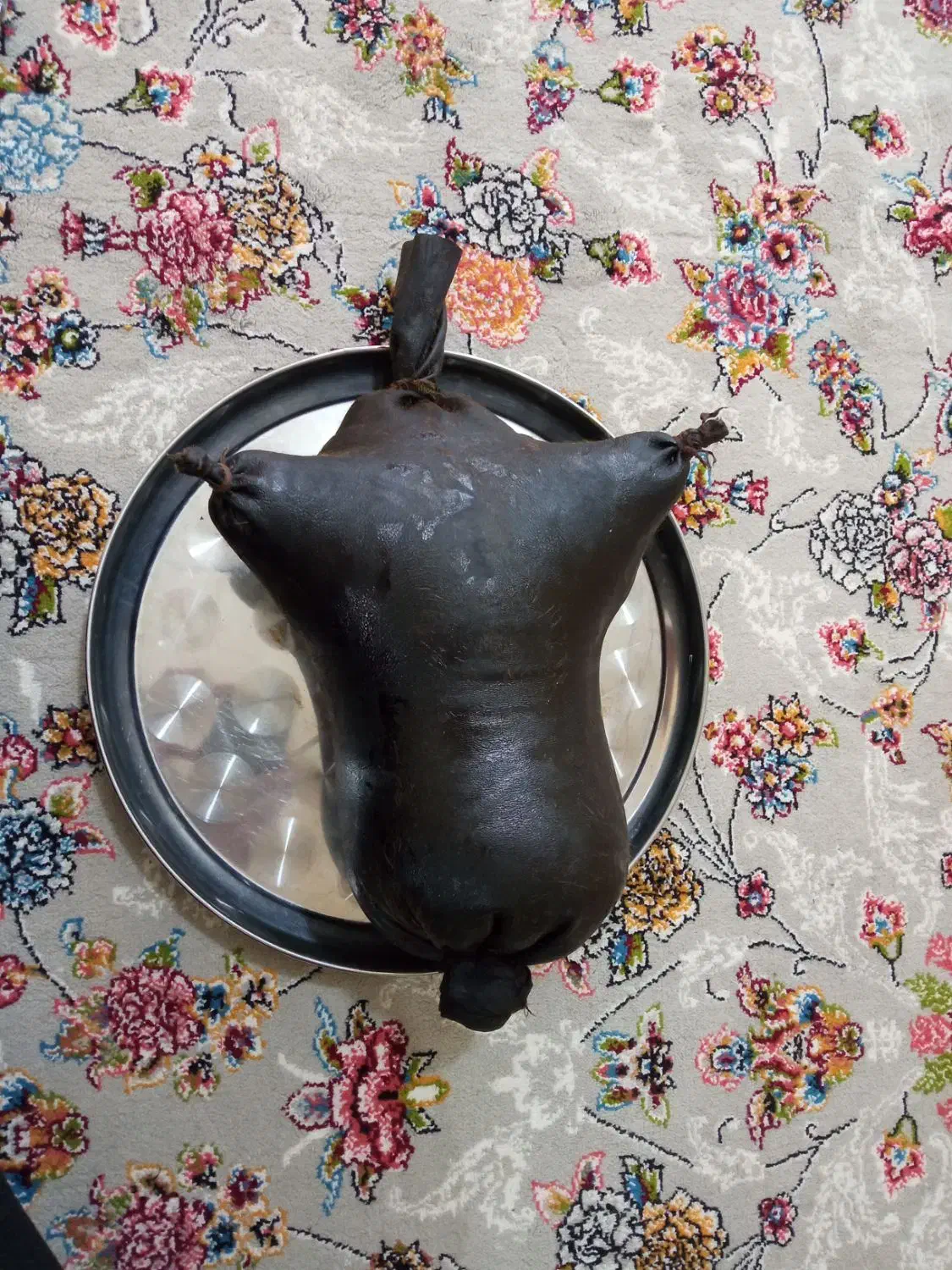 مشک (هیزه) جای روغن حیوانی|ظروف نگهدارنده، پلاستیکی، یکبارمصرف|کرمانشاه, |دیوار