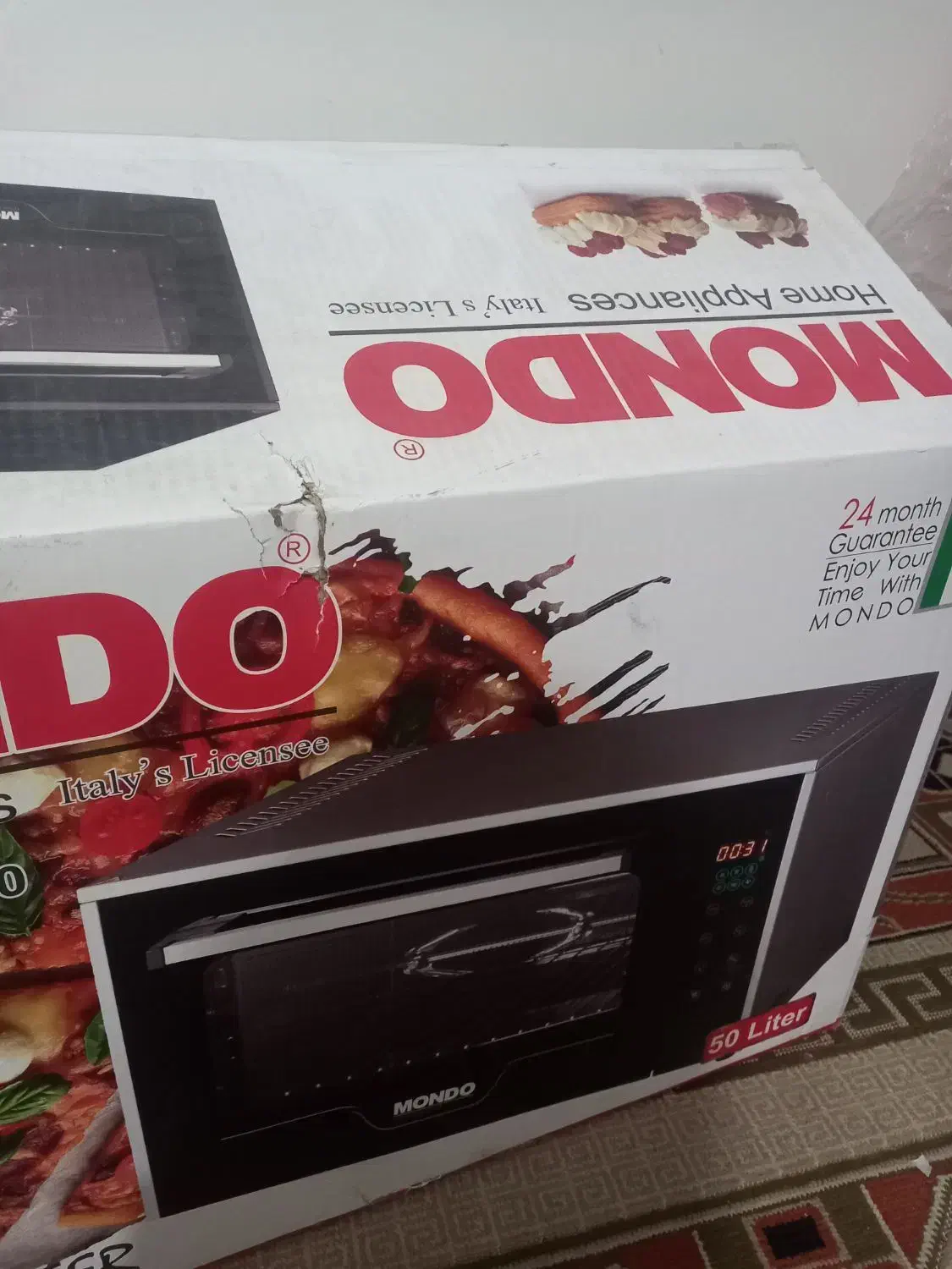 اون توستر موندو ۸۰۴۰ اکبند|اجاق گاز و لوازم برقی پختوپز|قم, قم نو|دیوار