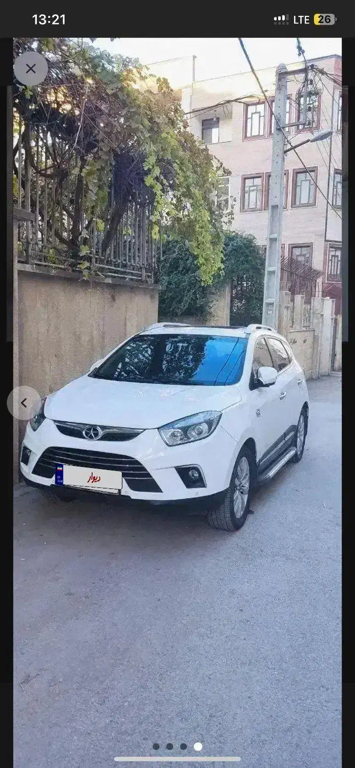 جک s5 مدل ۹۸ اتومات سفید نقدو اقساط|خودرو سواری و وانت|شیراز, کاراندیش|دیوار