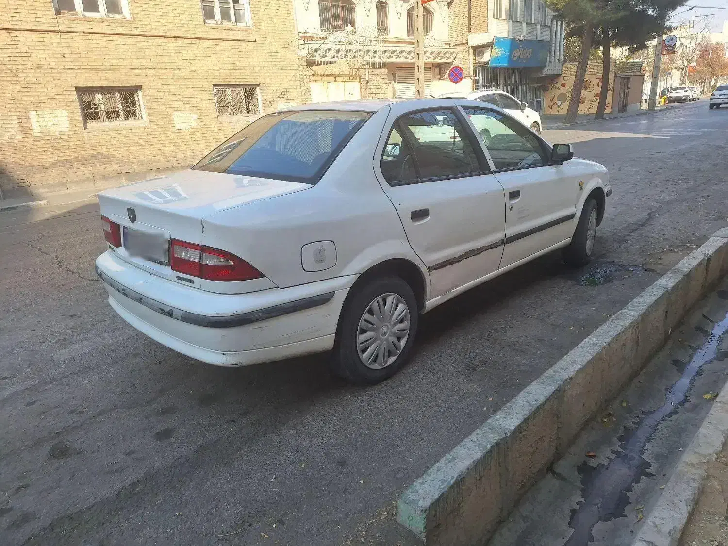 سمند سفید ال ایکس مدل ۸۸|خودرو سواری و وانت|اراک, |دیوار