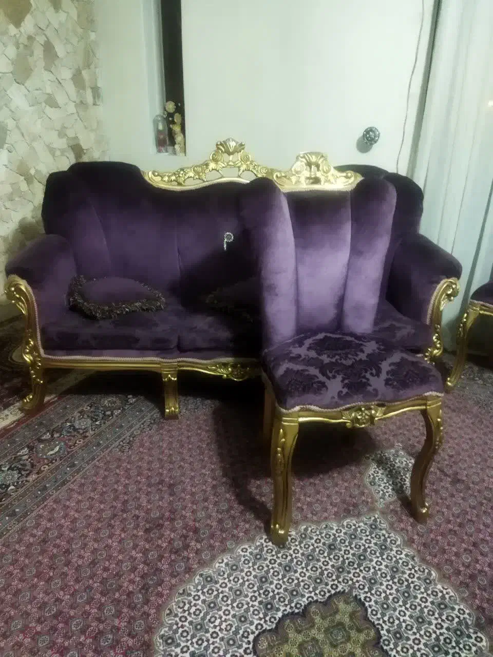 مبل ۷نفره|مبلمان خانگی و میز عسلی|عجب شیر, |دیوار