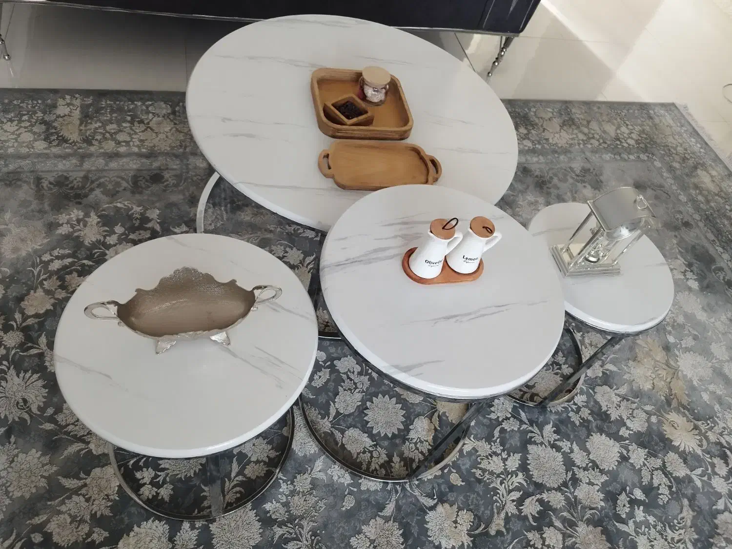 جلو مبلی چهارتیکه|مبلمان خانگی و میز عسلی|همدان, |دیوار