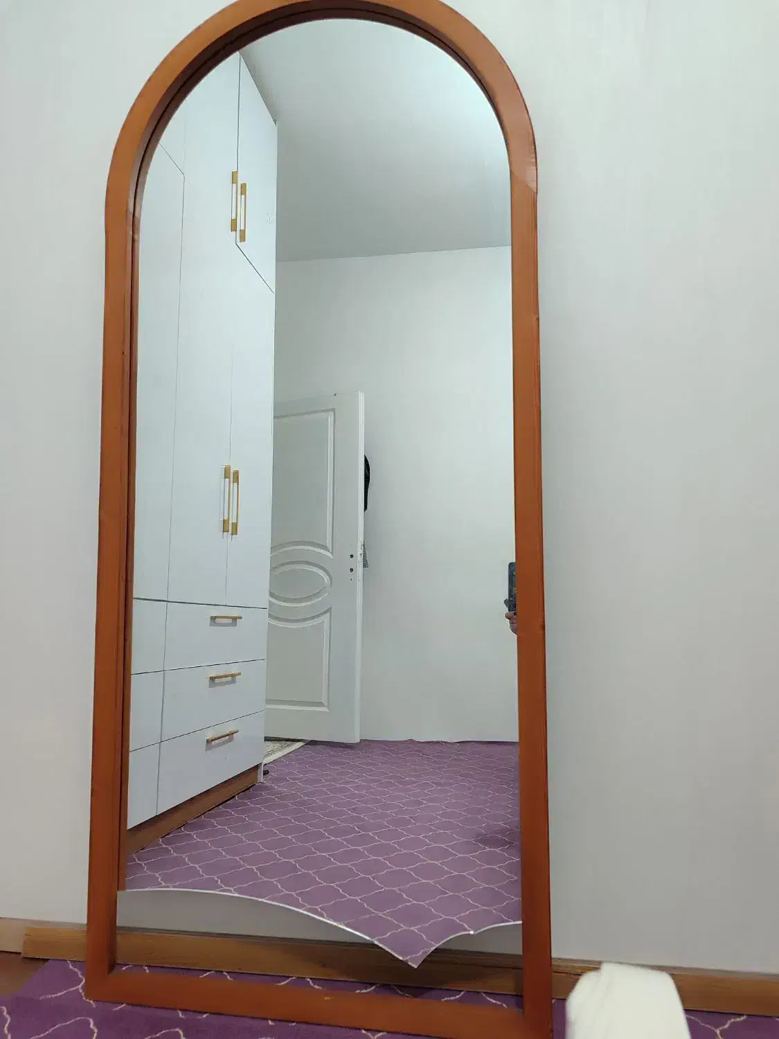 آینه قدی چوبی|آینه|خرم‌آباد, |دیوار