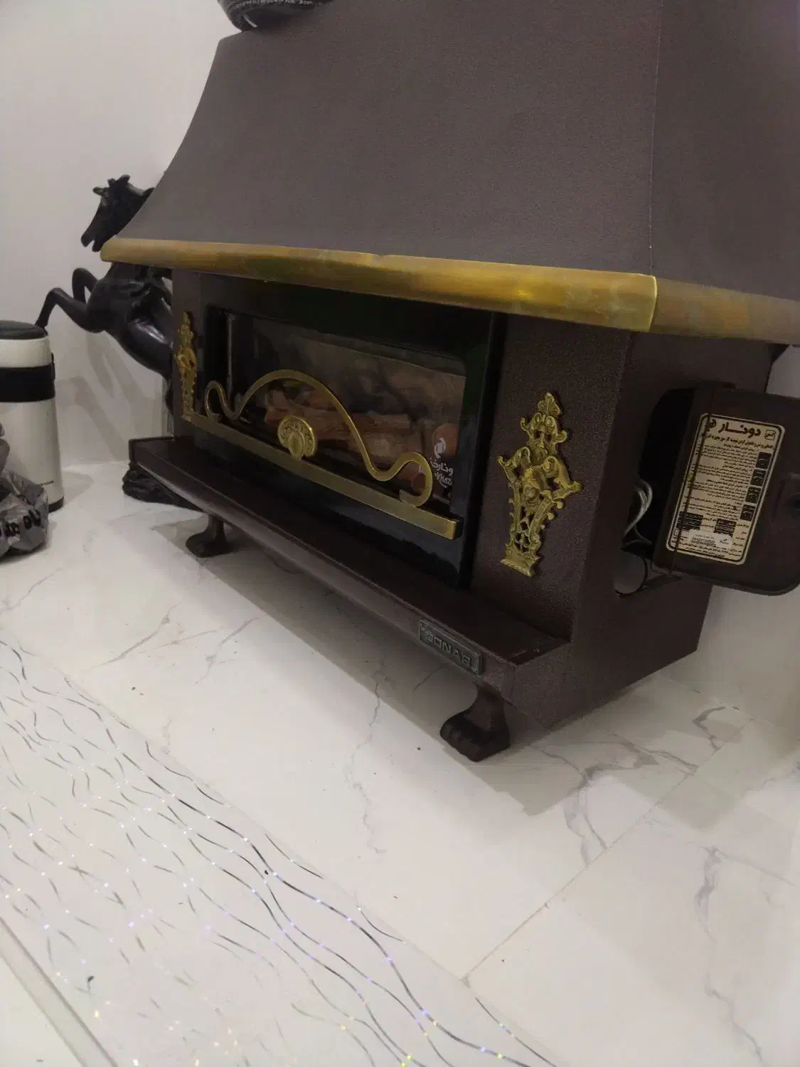 بخاری شومینه دونار اصلی|بخاری، هیتر، شومینه|اسلام‌شهر, شهرک سعیدیه|دیوار