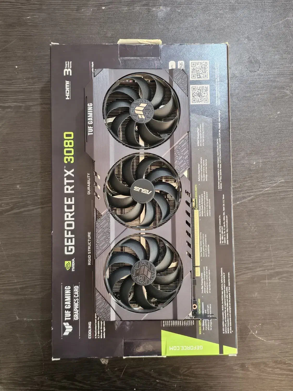 کارت گرافیک RTX 3080 Asus TUF OC 10GB|قطعات و لوازم جانبی رایانه|تهران, سلسبیل شمالی|دیوار