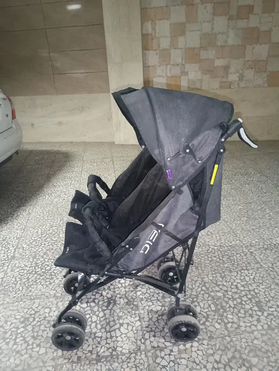 کالسکه دو قلو|کالسکه و لوازم جانبی|شیراز, دینکان|دیوار