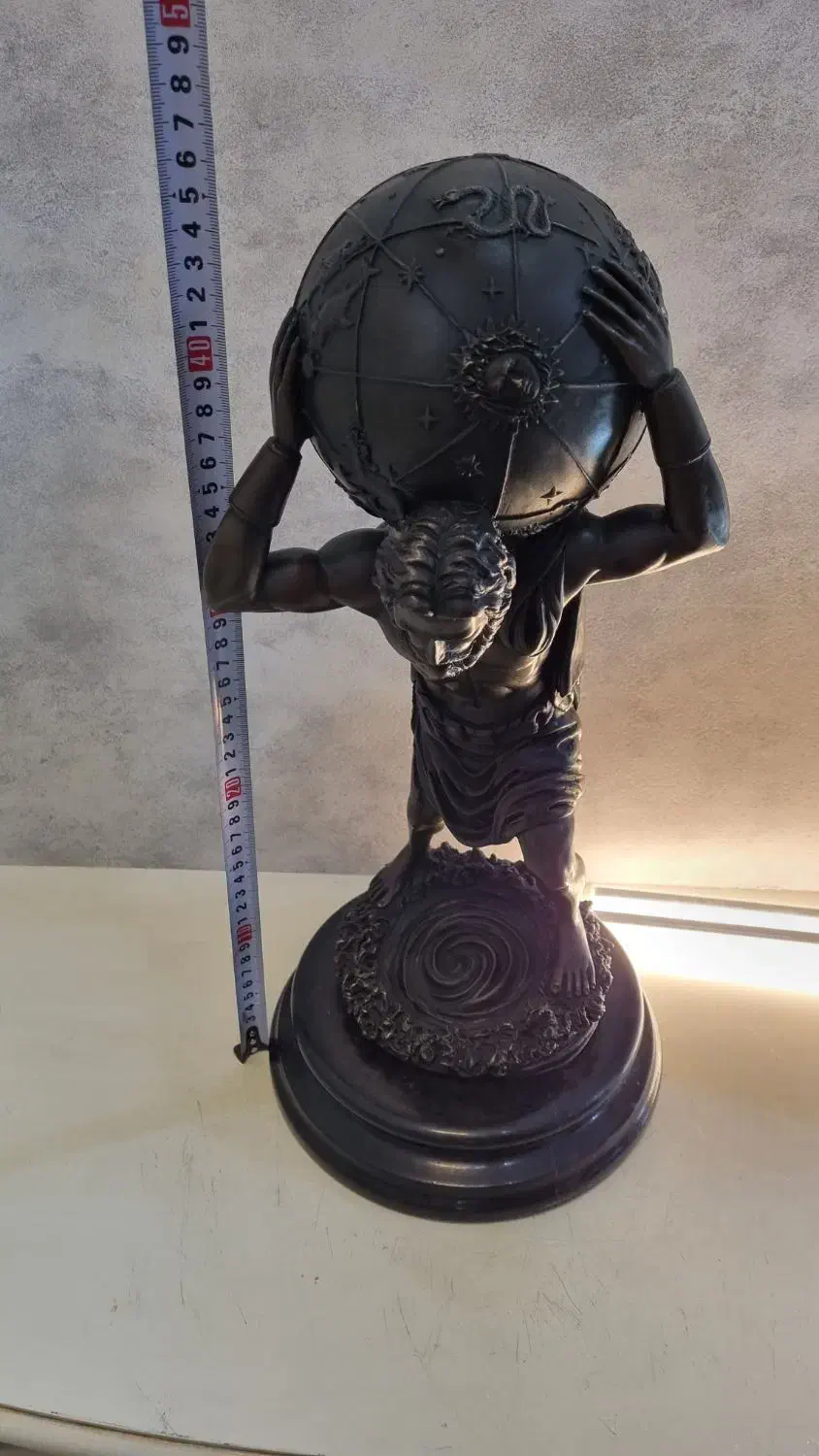 مجسمه برنزی اطلس|مجسمه، تندیس، ماکت|تهران, فردوسی|دیوار