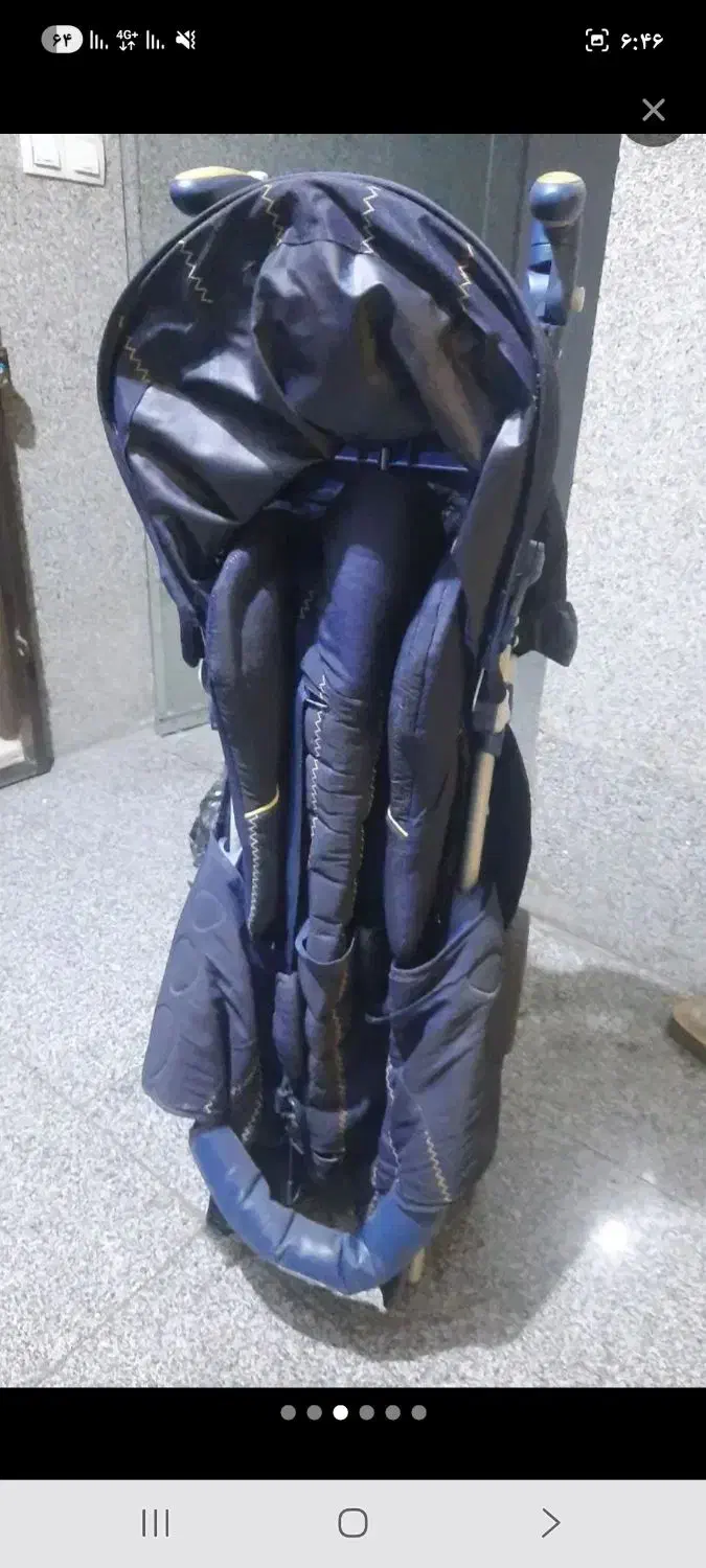 کالسکه چیکو اصل ایتالیا دسته عصایی مدل c1|کالسکه و لوازم جانبی|گرمسار, |دیوار