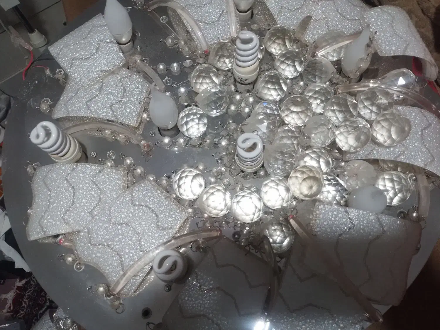 لوستر|لوستر و چراغ آویز|ابهر, |دیوار