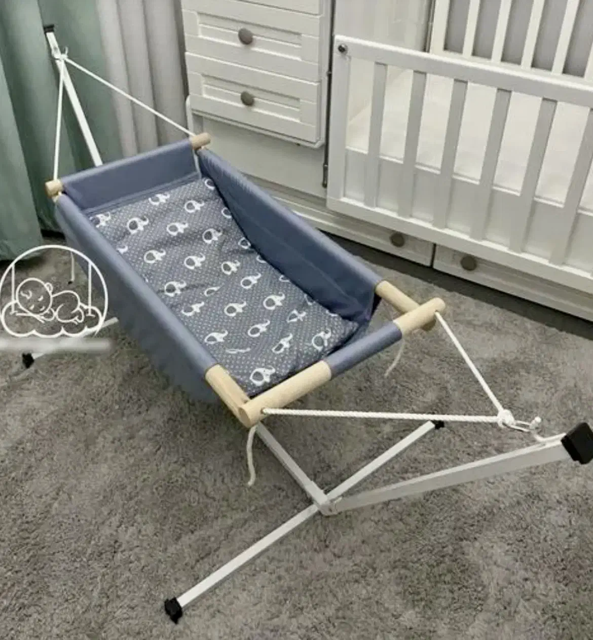 گهواره سنتی کودک|اسباب و اثاث بچه|رشت, جانبازان|دیوار