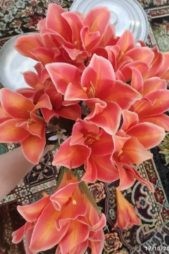 گل لیلیوم مصنوعی|گل مصنوعی|شیراز, کرونی(خاتونک)|دیوار