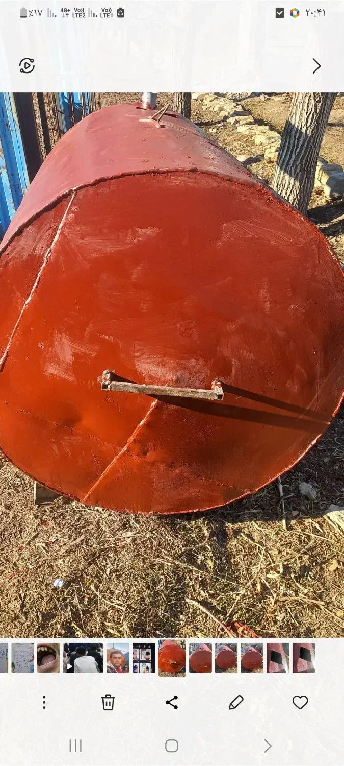 تانکر ۲۰۰۰لیتری بسیار مقاوم|مصالح و تجهیزات ساختمان|آذرشهر, |دیوار