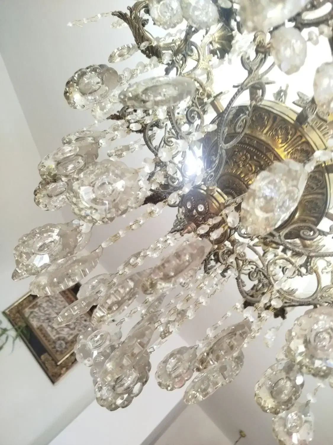 لوستر|لوستر و چراغ آویز|هشتگرد, شهرک ریحانه|دیوار