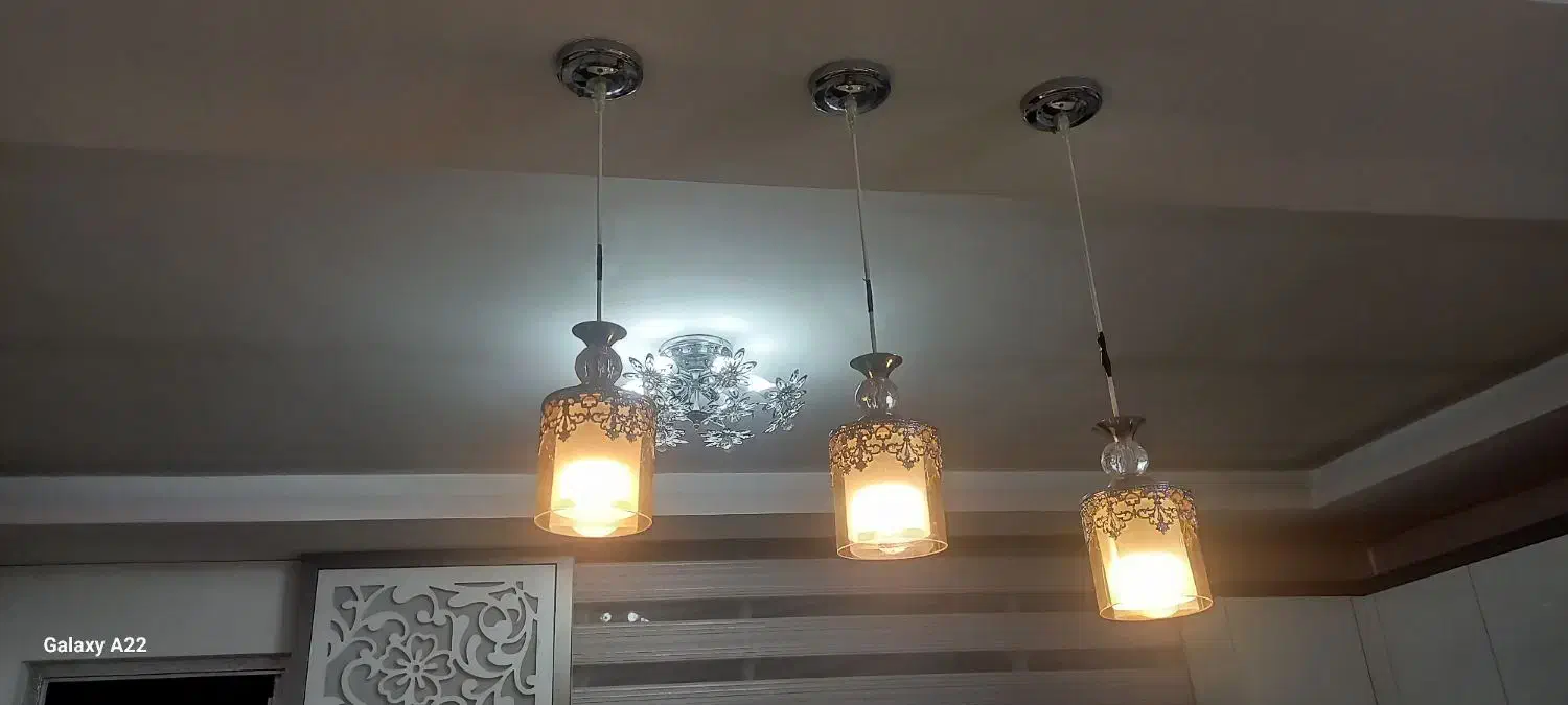 لوستر آشپزخانه|لوستر و چراغ آویز|مشهد, عبادی|دیوار
