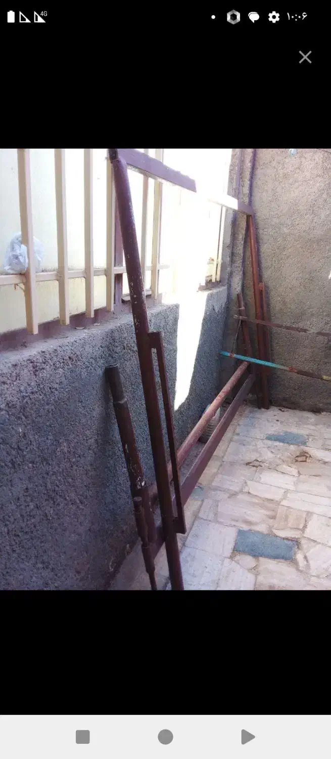 دستگاه گلیم بافی|گلیم، جاجیم، گبه|بیرجند, |دیوار