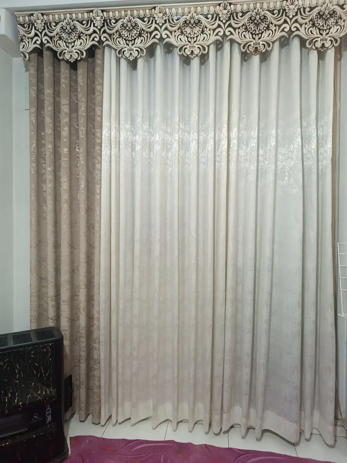 پرده|پرده، رانر، رومیزی|قدس, شهر‌قدس|دیوار