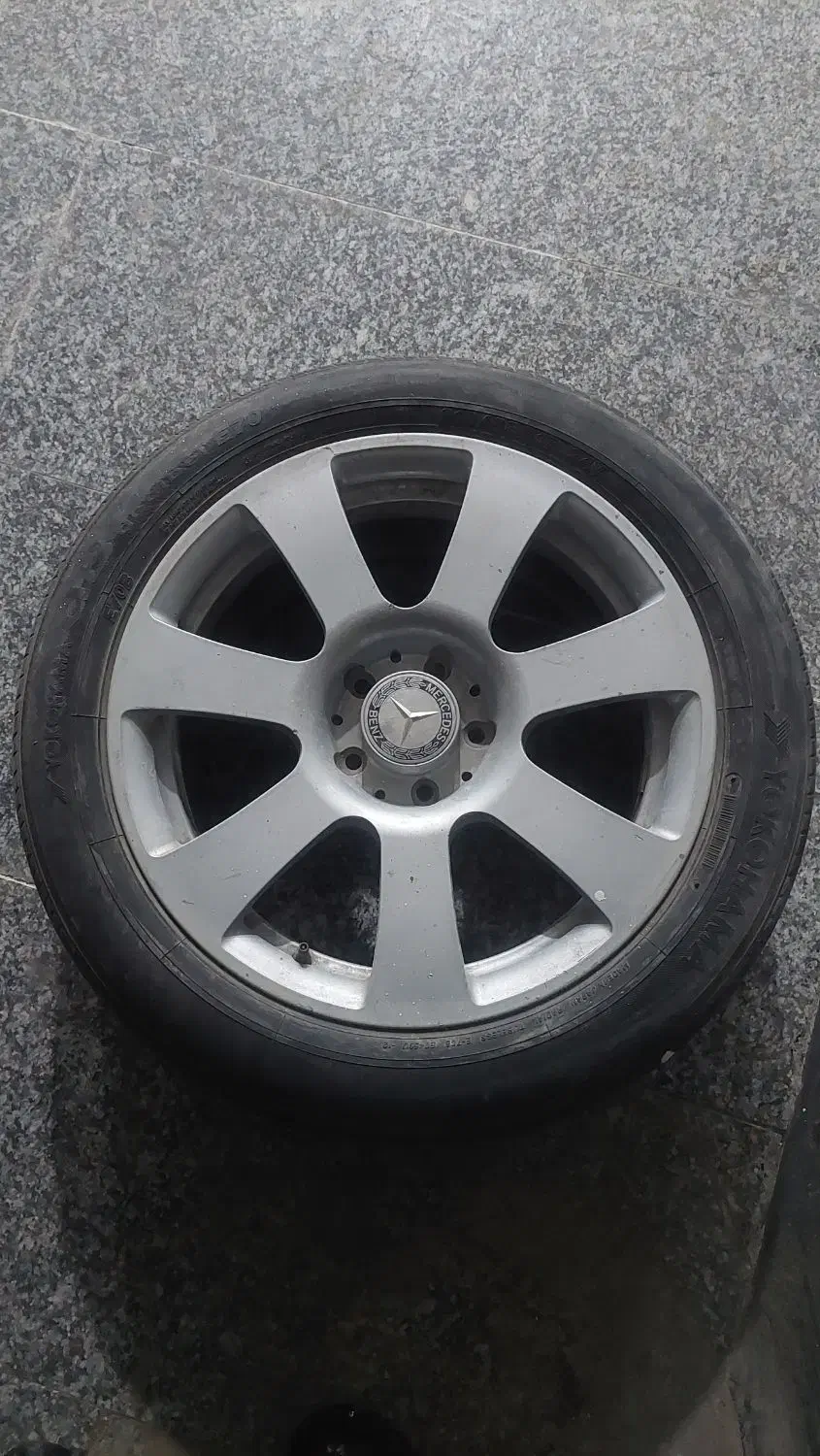 رینگ ولاستیک بنز۱۷|قطعات یدکی و لوازم جانبی|ماهدشت, |دیوار