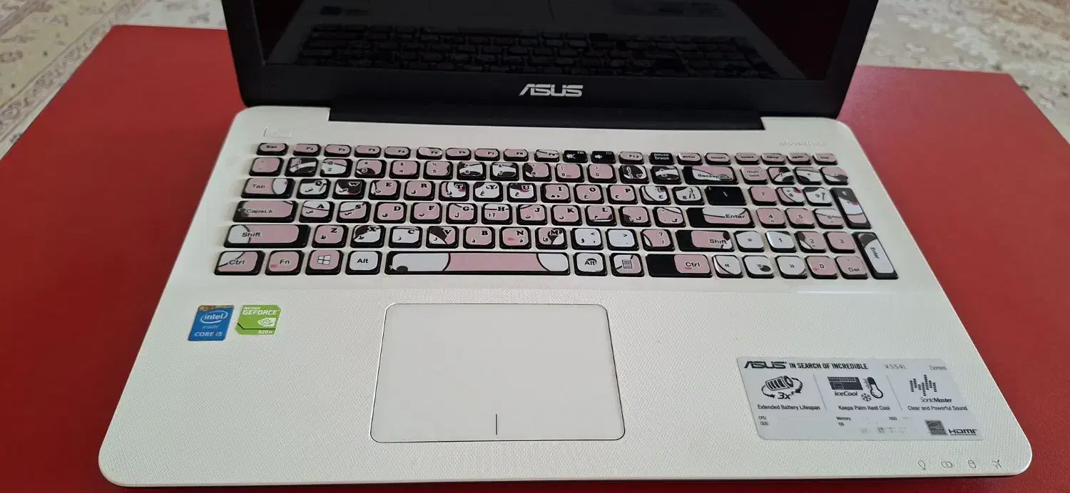 لب تاپ مدل ایسوس X554L|رایانه همراه|لنجان, |دیوار