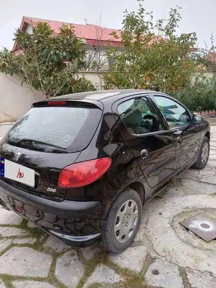 پژو ۲۰۶ تیپ ۶ اتوماتیک|خودرو سواری و وانت|رشت, انصاری|دیوار