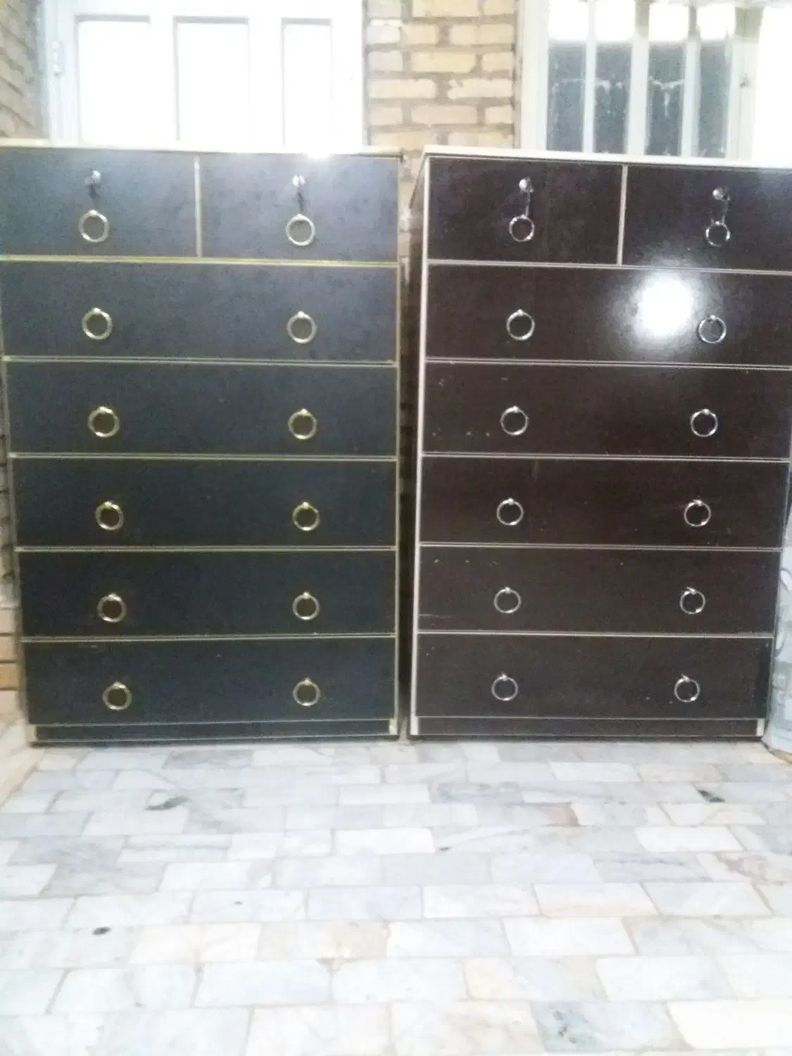 دراور ۷کشو ام دی اف نو عرض ۹۰|جاکفشی، کمد، دراور|میبد, |دیوار