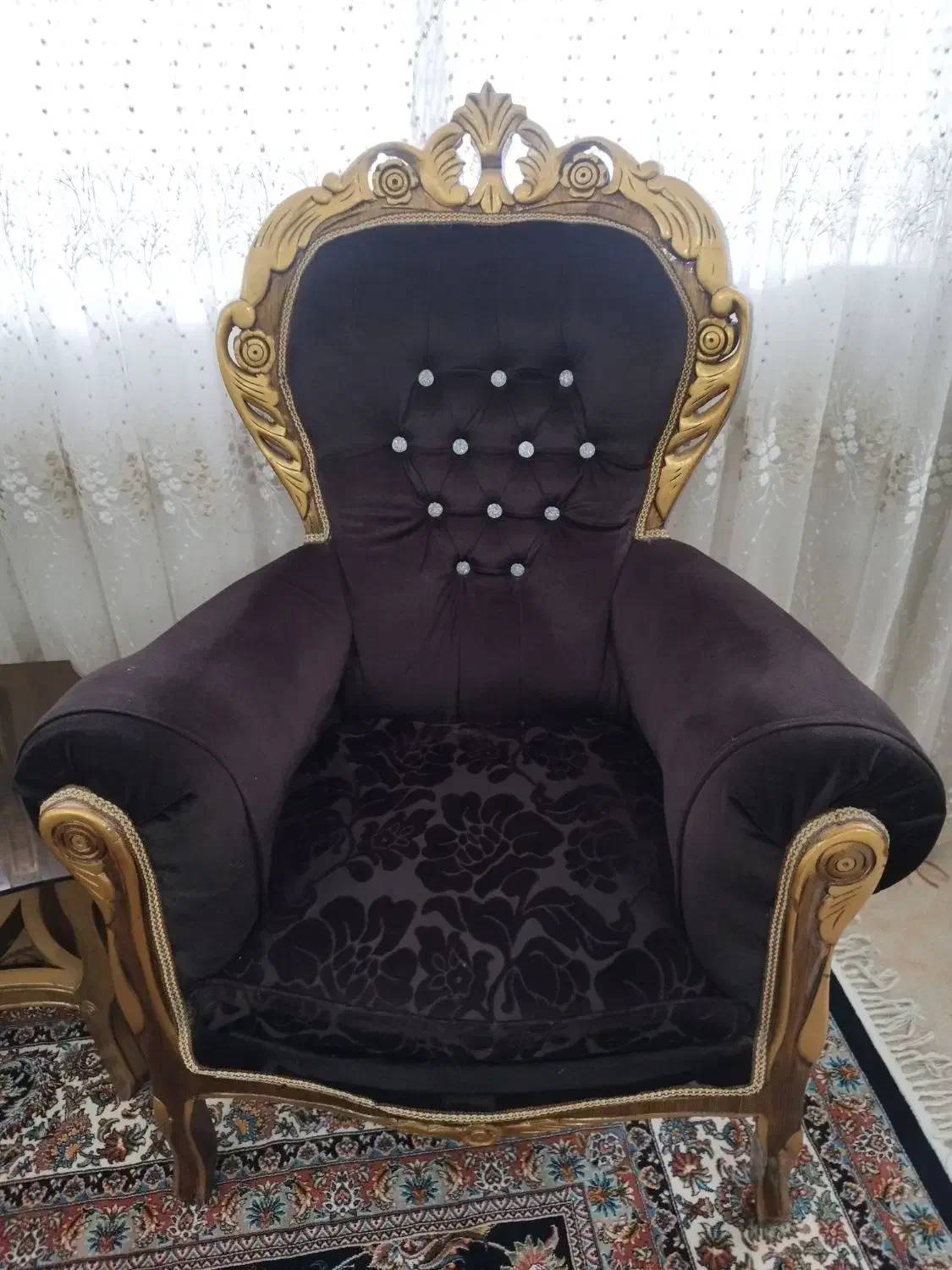 مبلمان 9 نفره تمیز|مبلمان خانگی و میز عسلی|فولادشهر, A3|دیوار