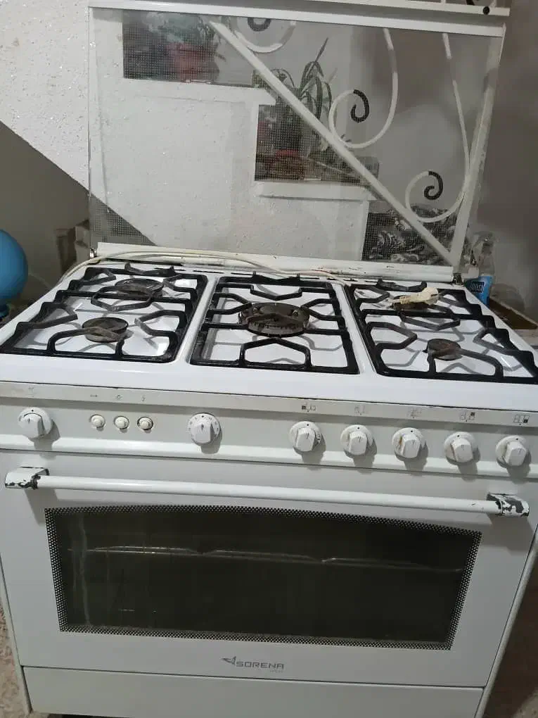فر گاز ۵ شعله سورنا|اجاق گاز و لوازم برقی پختوپز|رشت, گلزاران|دیوار