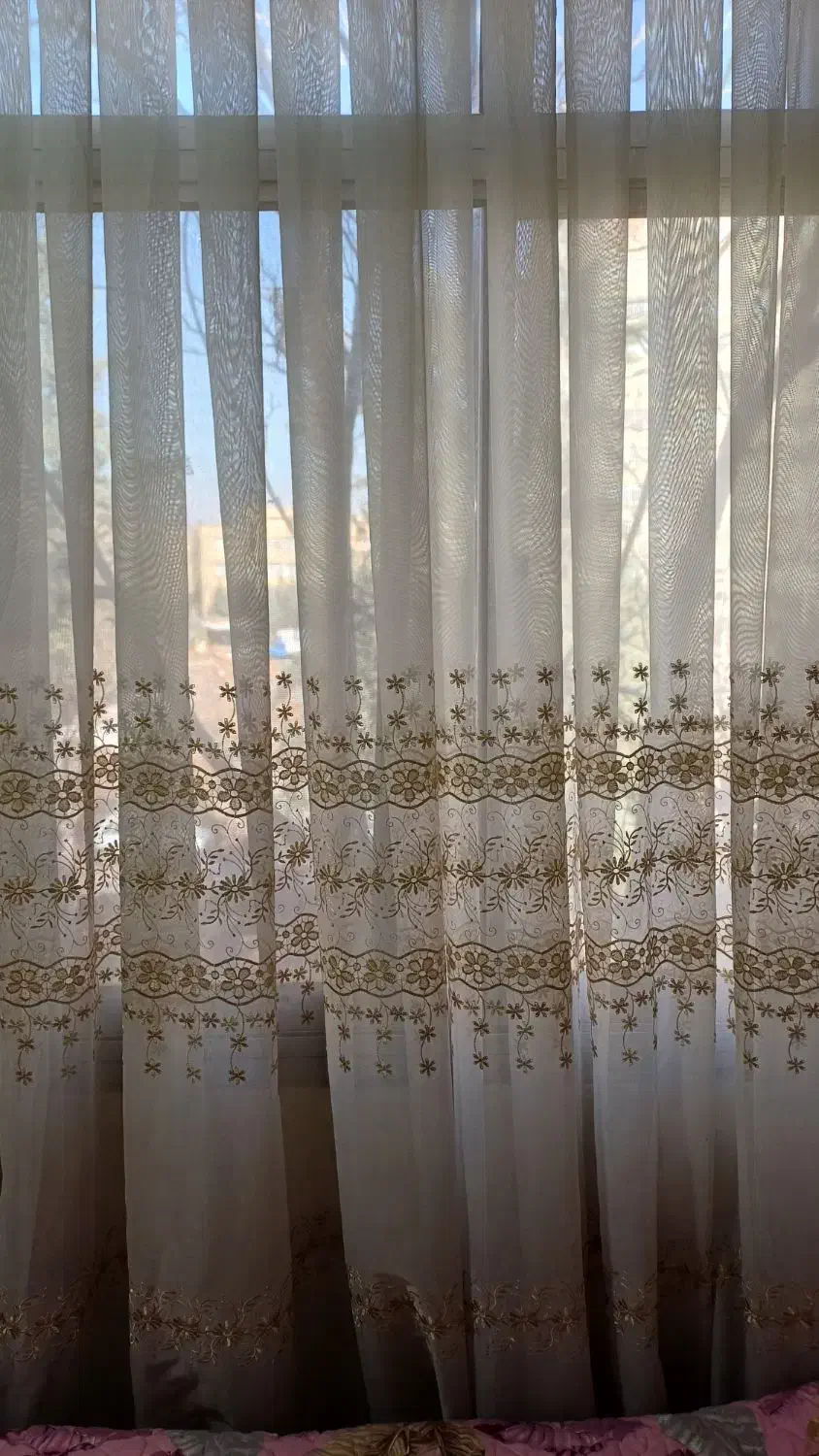 پرده حریر|پرده، رانر، رومیزی|فولادشهر, A2|دیوار