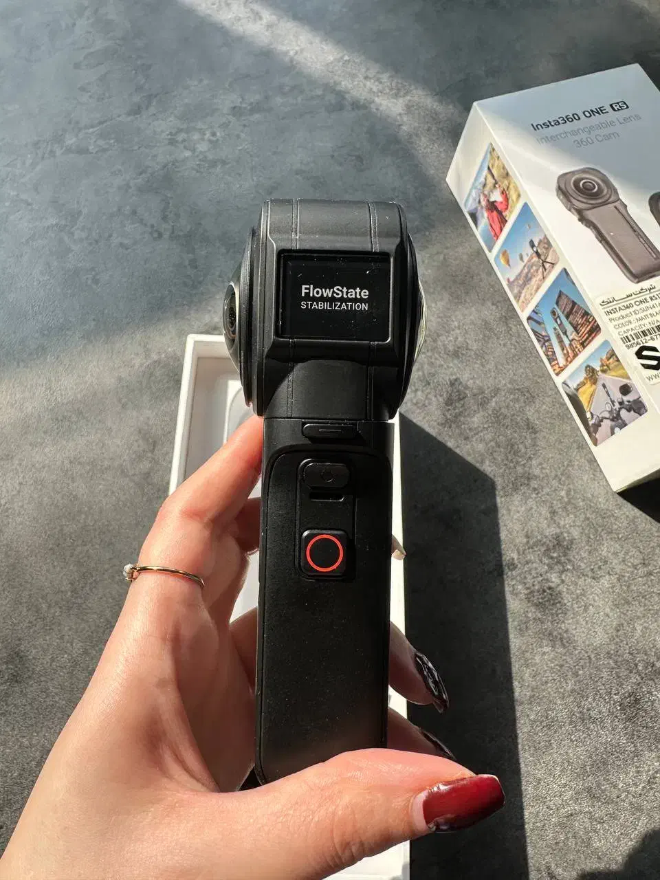 دوربین Insta360 1rs در حد نو لاهیجان|دوربین عکاسی و فیلمبرداری|لاهیجان, گلستان|دیوار