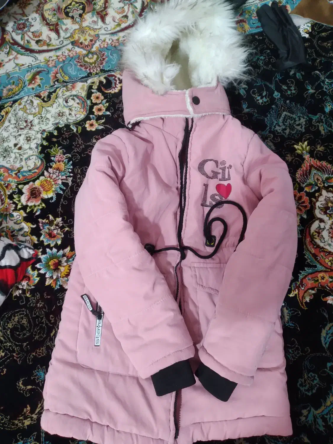 کاپشن دخترانه|کفش و لباس بچه|هشتگرد, شهرک دریا|دیوار