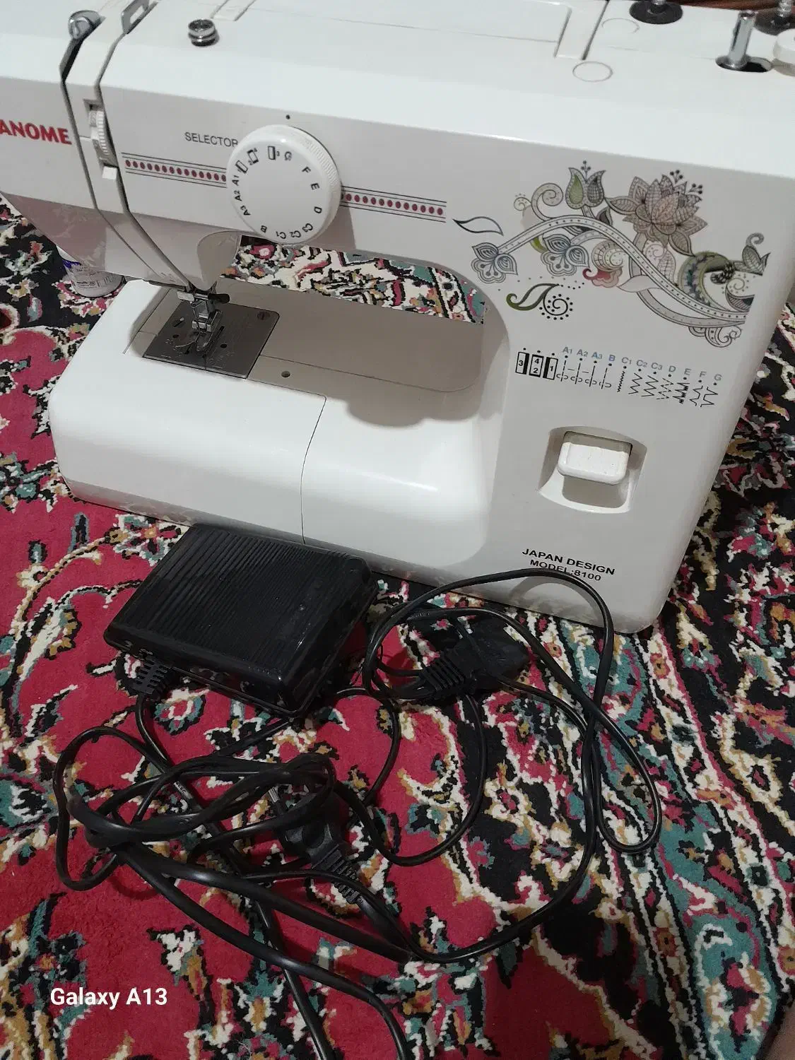 چرخ خیاطی وگلدوزی ژانومه فروش|چرخ خیاطی و ریسندگی|اراک, |دیوار