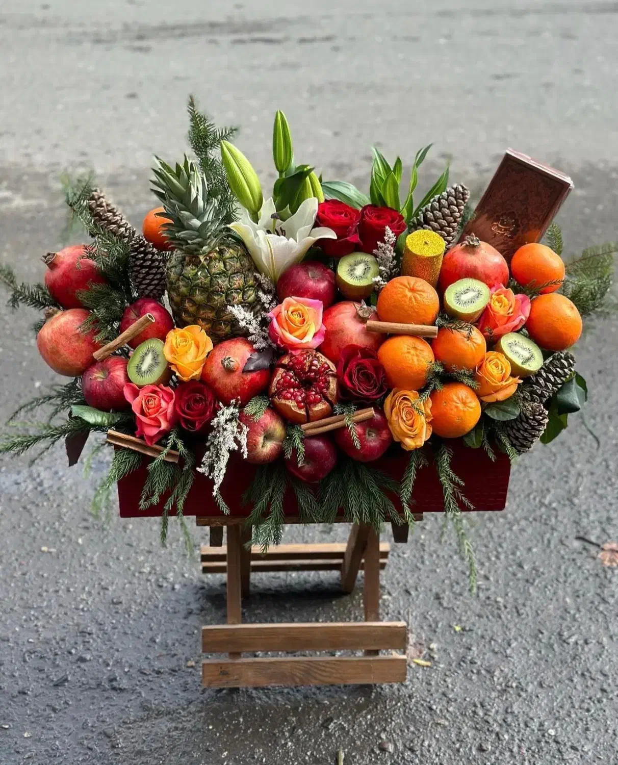 دیزاین و میوه ارایی میز یلدا، مهمانی ،تولد،عقد|خدمات پذیرایی، مراسم|قزوین, |دیوار