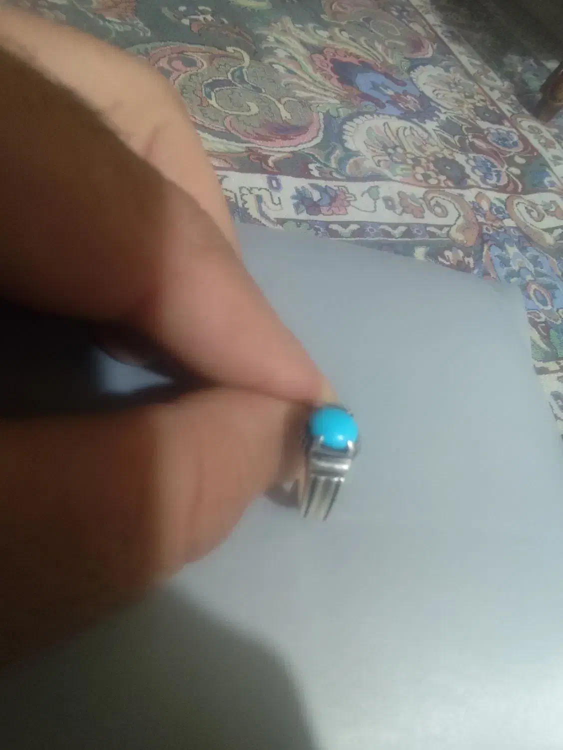 انگشتر فیروزه نیشابور قدیمی|جواهرات|تهران, جوادیه تهرانپارس|دیوار