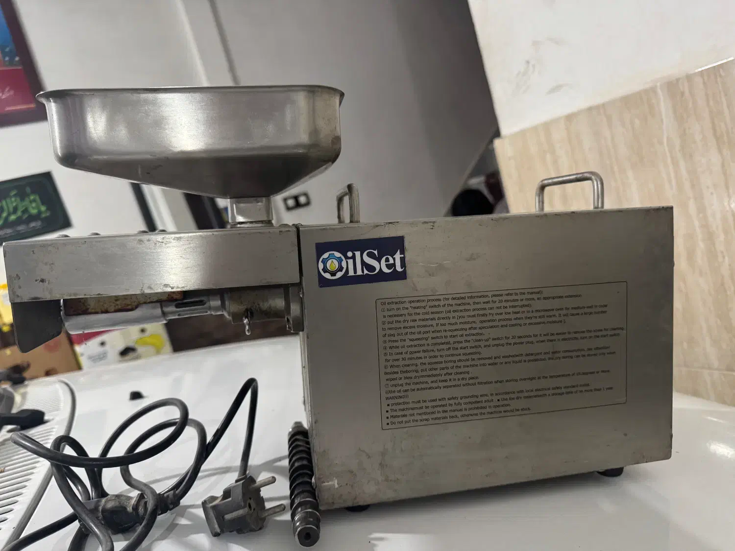 دستگاه روغن گیر oilset|ابزارآلات|مشهد, حجت|دیوار