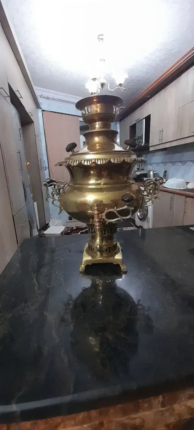 سماور زغالی|کلکسیون اشیاء عتیقه|اردبیل, |دیوار