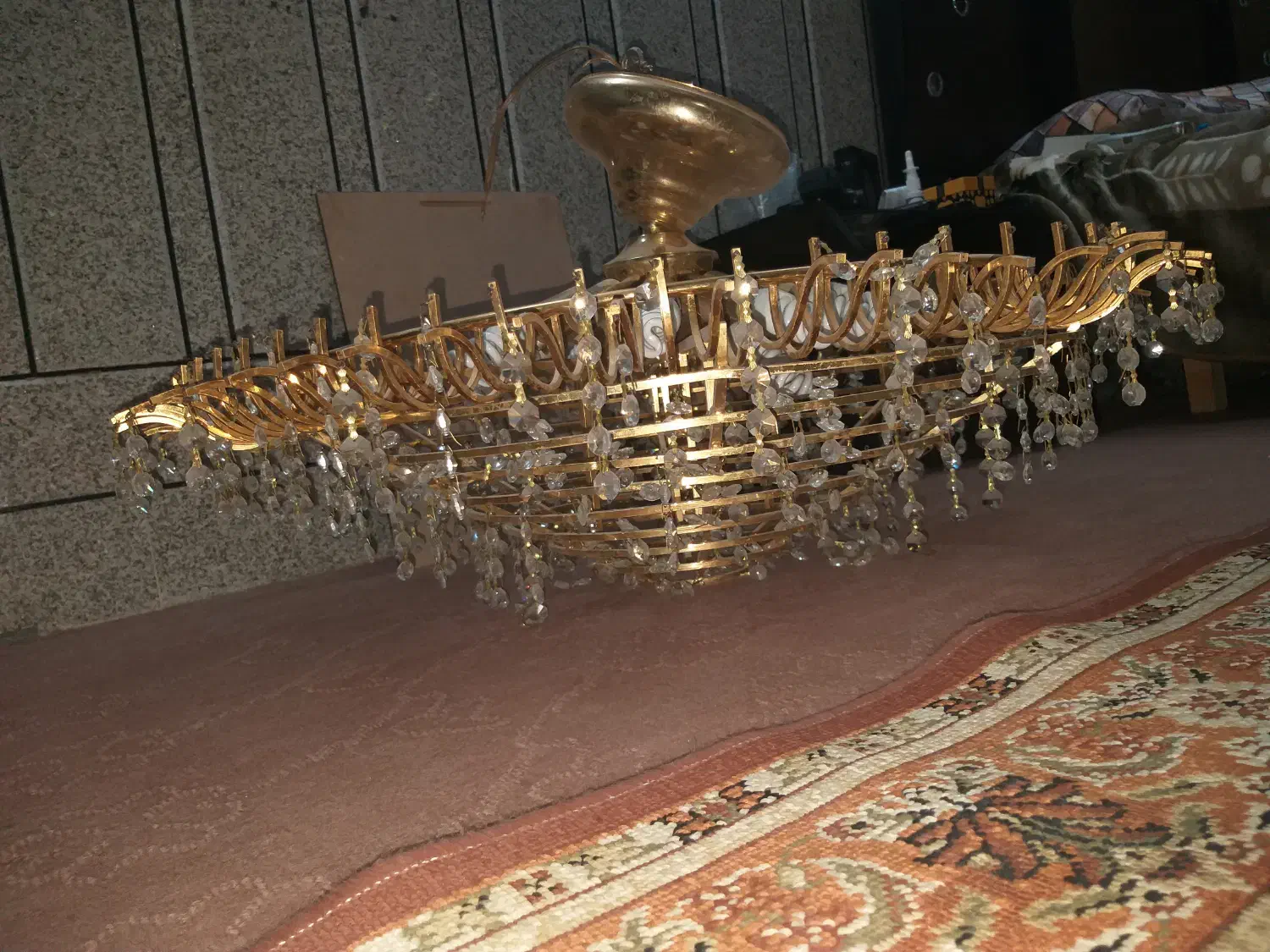 لوستر شیک|لوستر و چراغ آویز|خمینی‌شهر, |دیوار