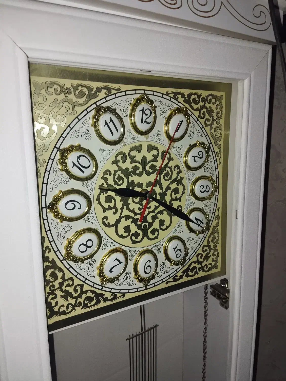 ساعت ایستاده چوبی ام دی اف|ساعت دیواری و تزئینی|کرج, کمال‌شهر|دیوار