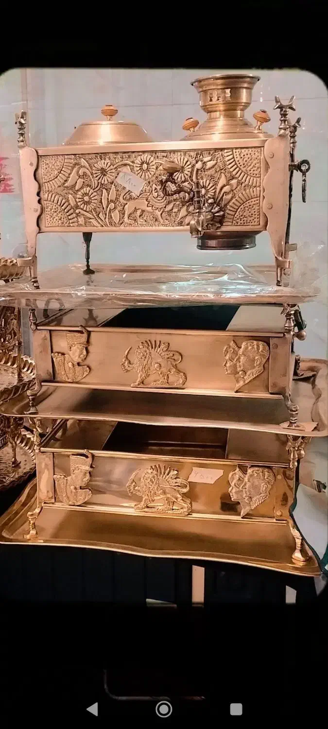 منقل برنجی|اجاق گاز و لوازم برقی پختوپز|لردگان, |دیوار